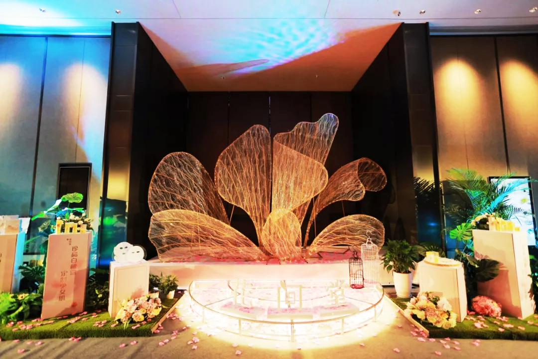 花間堂2019年新品上市發布會互動合影去區