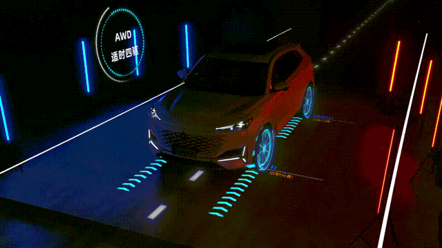 長安汽車UNI-K發布會AR場景