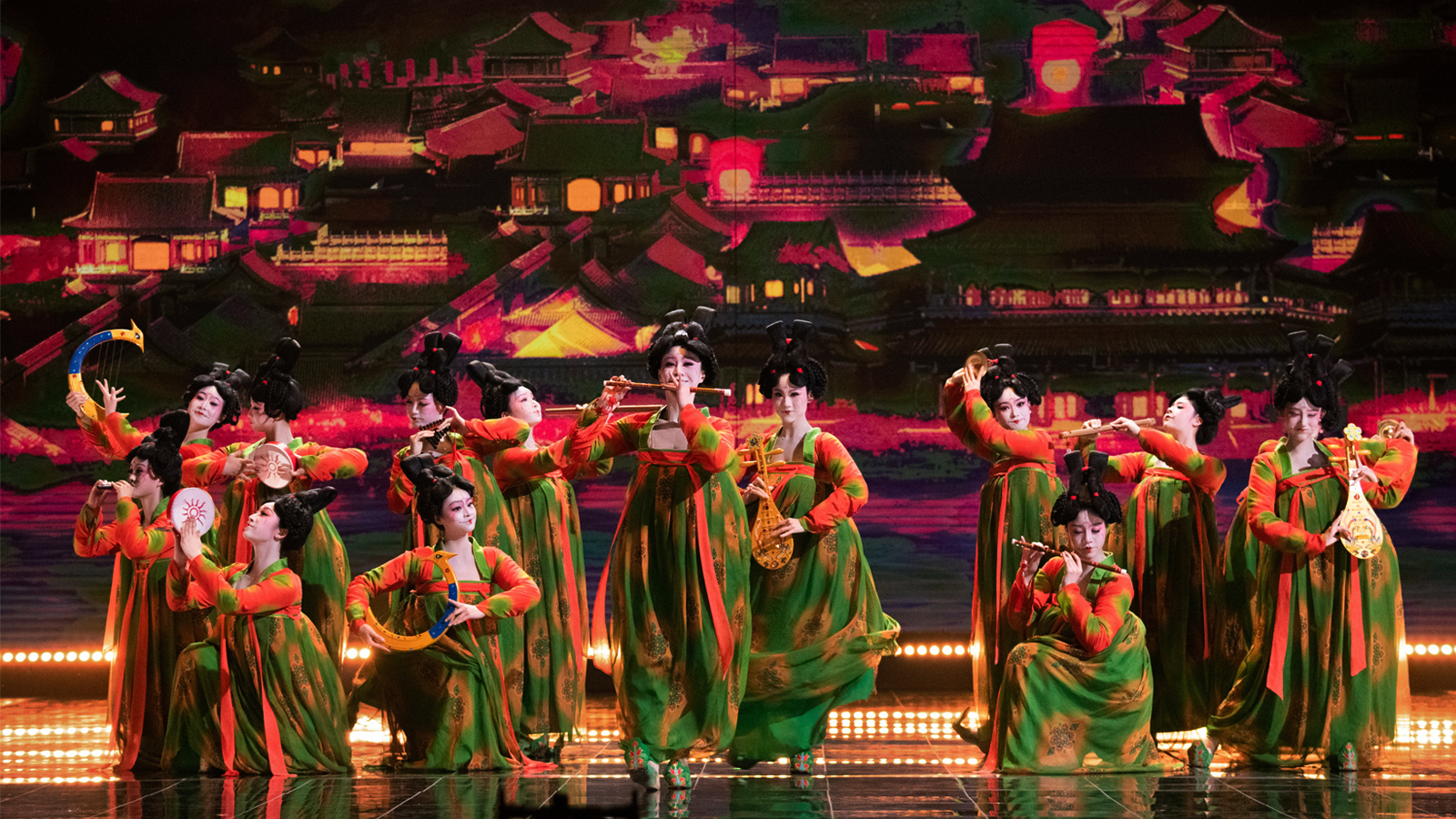 國(guó)潮舞蹈《唐宮夜宴》