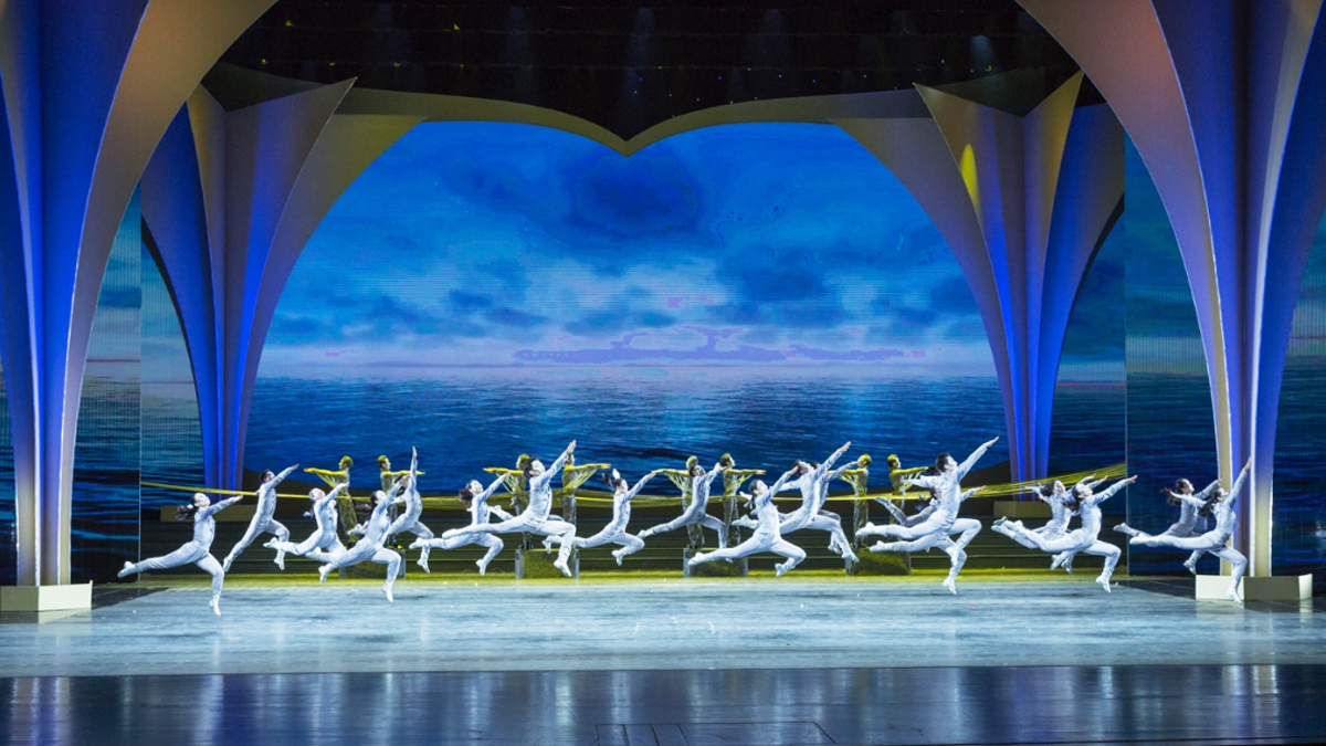 海河大學(xué)原創(chuàng)舞蹈《港珠澳大橋》