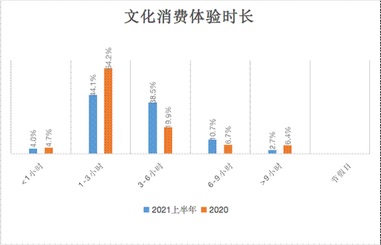 文化消費體驗時長