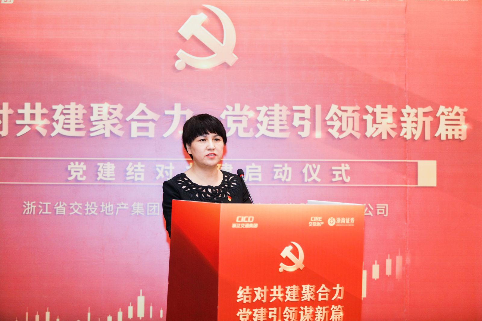 李樺在黨建結(jié)對共建活動現(xiàn)場發(fā)言