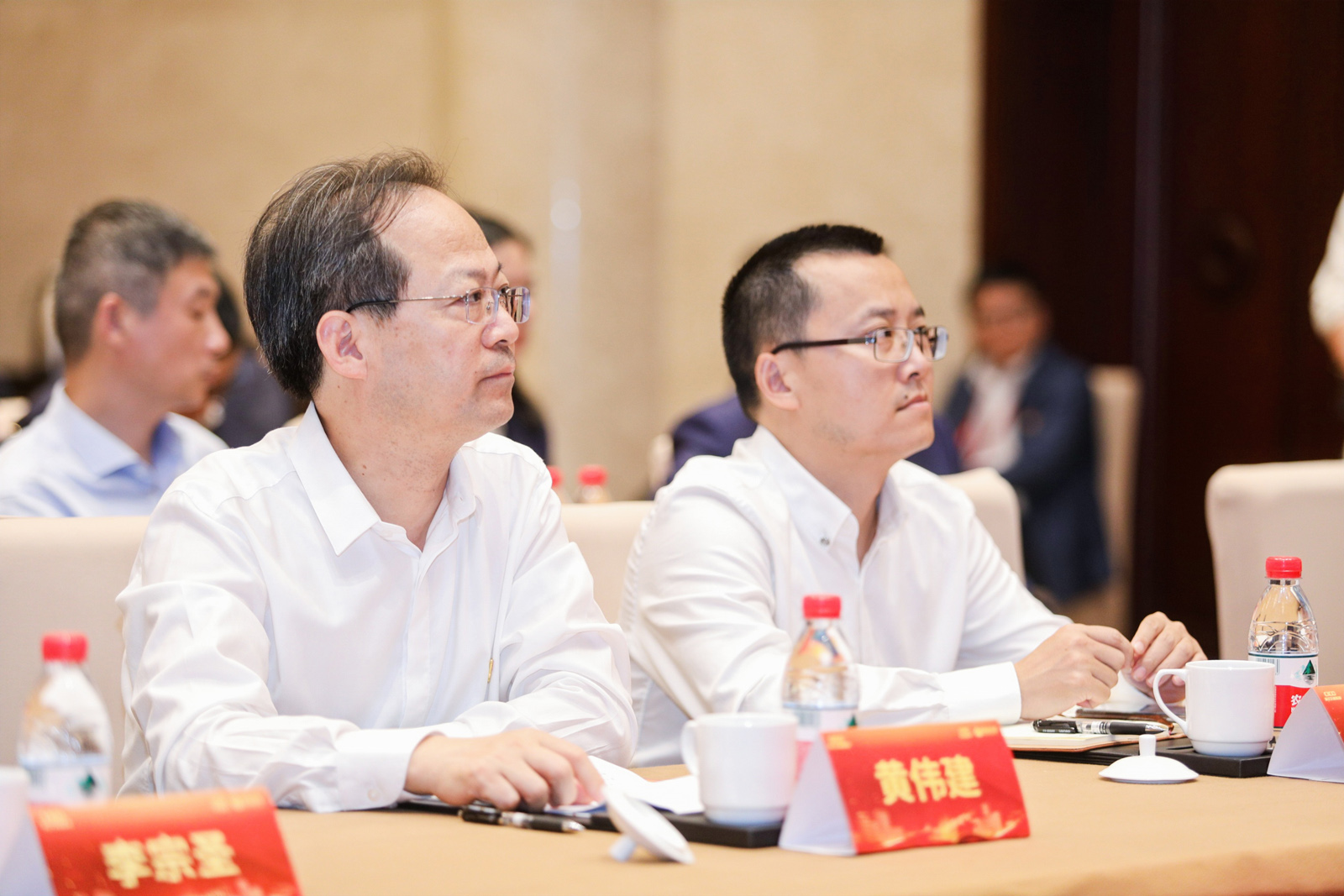 浙江省交通集團(tuán)黨委副書記黃建偉在活動現(xiàn)場