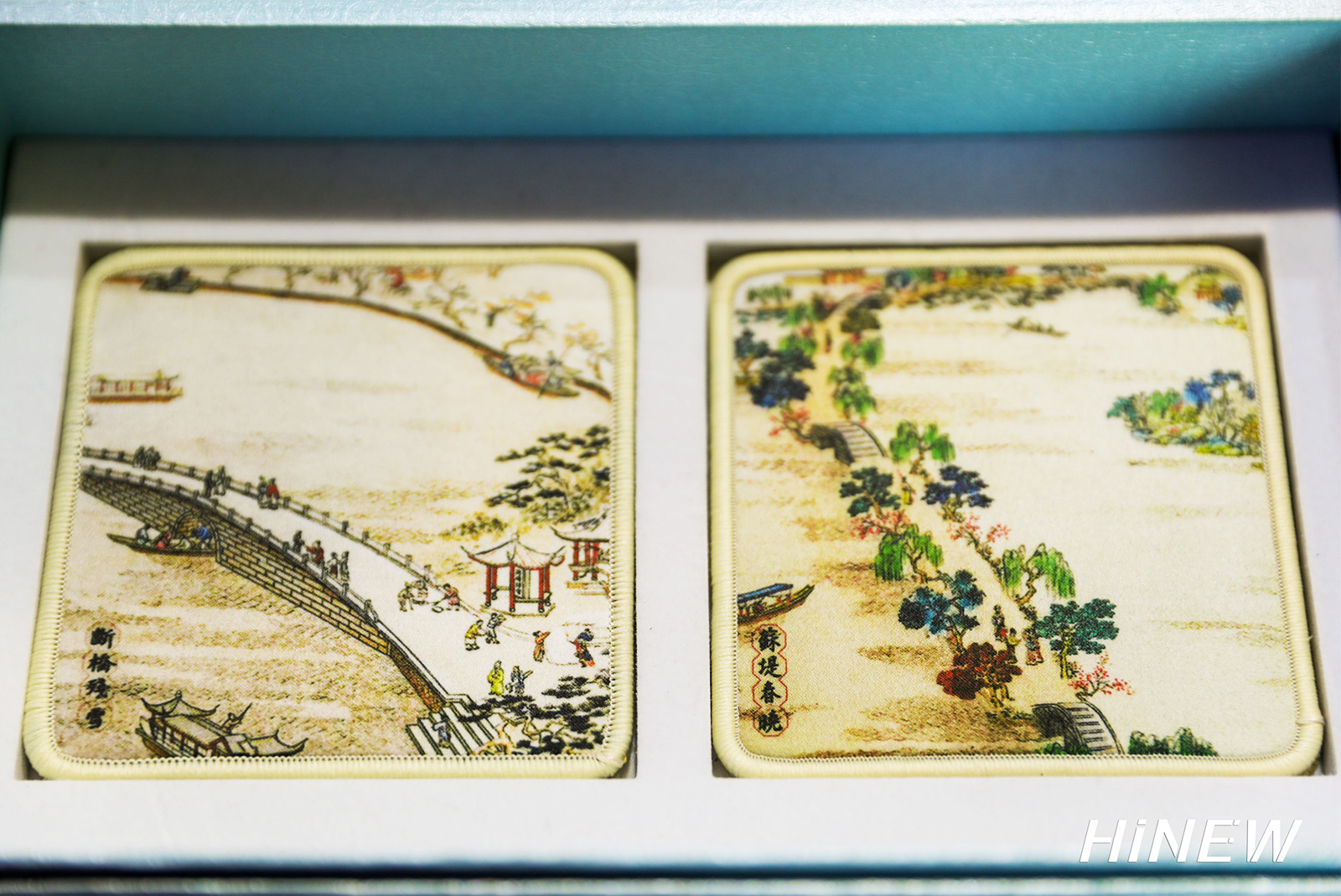 杭州文化藝術品——絲綢畫