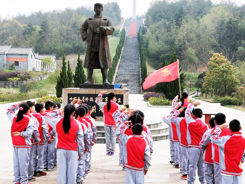 蘇家埠戰役紀念園徐向前元帥廣場