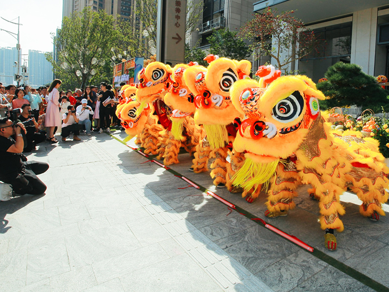 項目竣工典禮現場