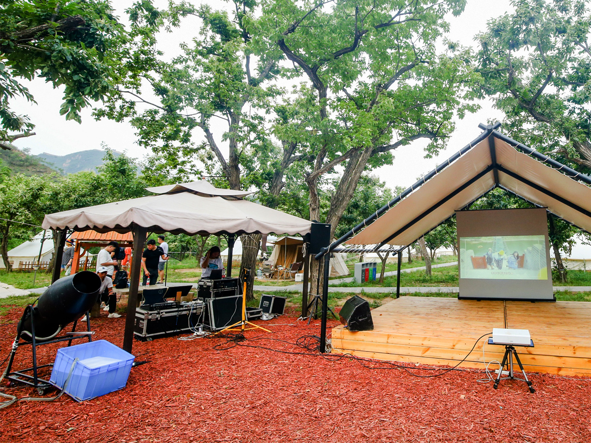 游園活動現(xiàn)場