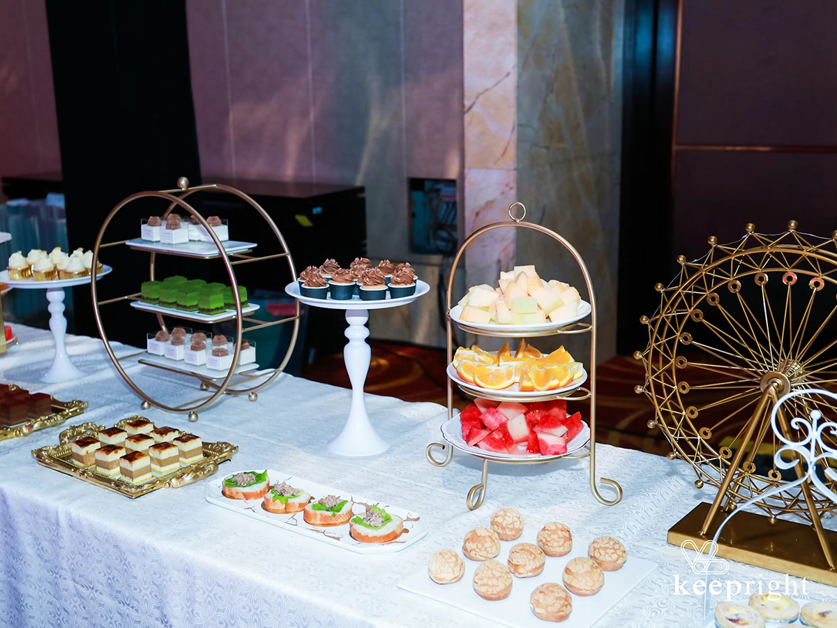 年會現場茶歇美食