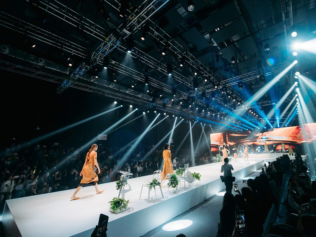 時尚晚會走秀環節