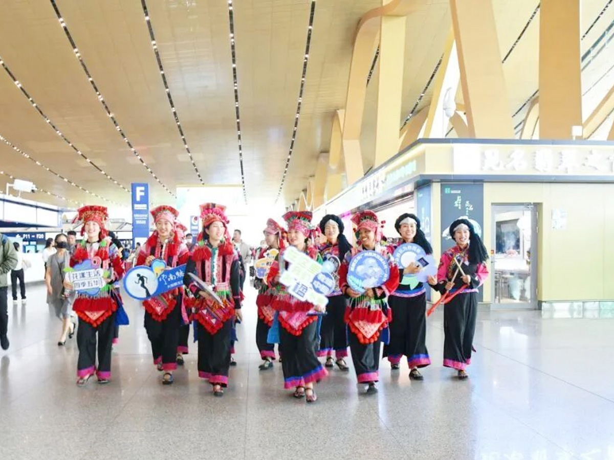 車(chē)站快閃表演活動(dòng)