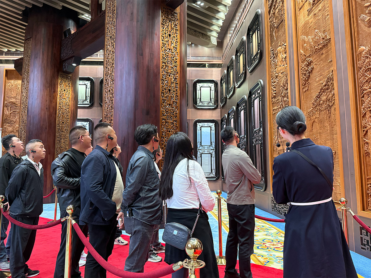 參觀學習杭州國際博覽中心G20峰會公務接待